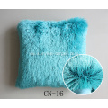 Polyester Shaggy Kissen mit Design